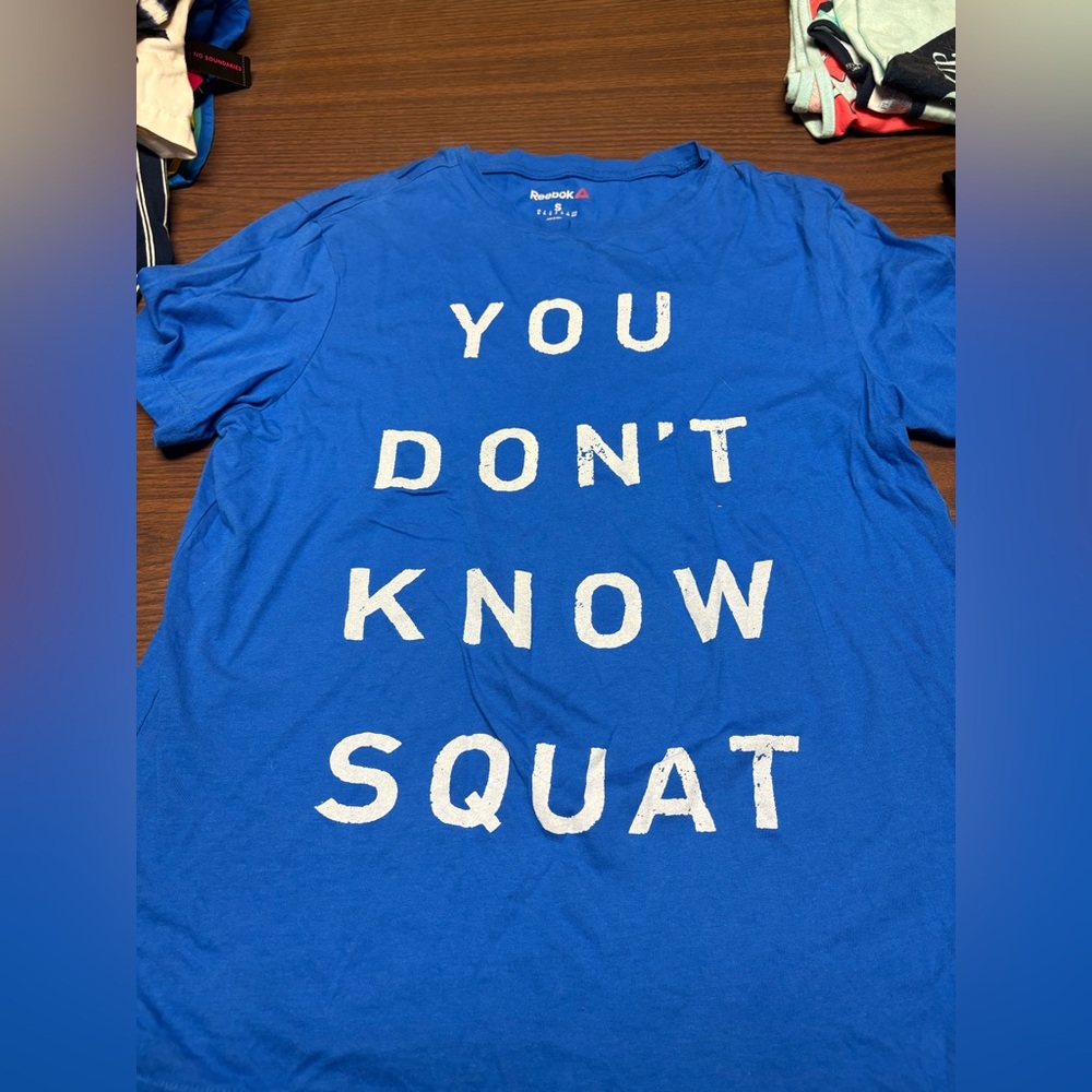 Reebok Royal Blue Tee